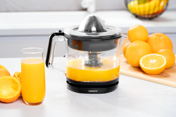 Juicer citrus-press ARDESTO, 40W, bowl-1L, plastic, black