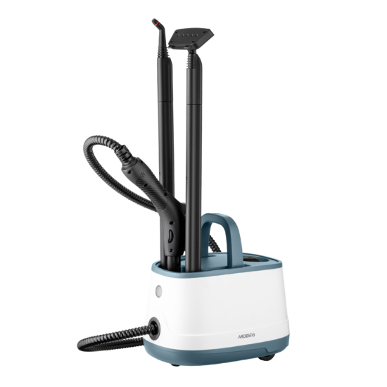Пароочисник ARDESTO, 2000Вт, 1500мл, 4Бар, білий+ синій