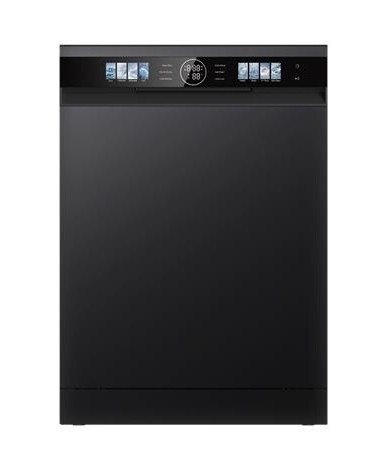 Dishwasher ARDESTO, 15sets, А+++, 60cm, display, inverter, 3 basket, smart wash, extra hygiene, autodoor, black