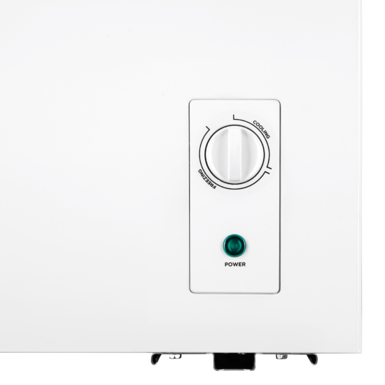 Chest freezer ARDESTO, 99L, A+, ST, ref mode, white