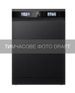 Dishwasher ARDESTO, 15sets, А+++, 60cm, display, inverter, 3 basket, smart wash, extra hygiene, autodoor, black