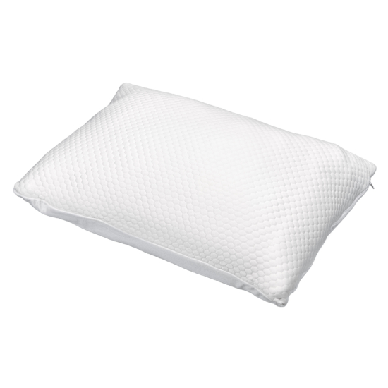 Orthopedic pillow ARDESTO Sleepwell Warm&Cold 60x40cm, shredded memory foam, white