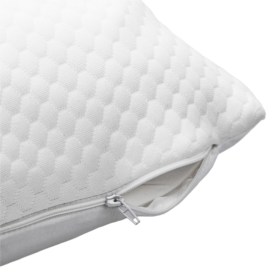 Orthopedic pillow ARDESTO Sleepwell Warm&Cold 60x40cm, shredded memory foam, white