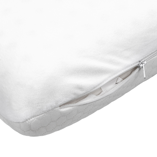 Подушка ортопедическая ARDESTO Sleepwell Warm&Cold 60х40х12см, прямоугольная, пена мемори, белый