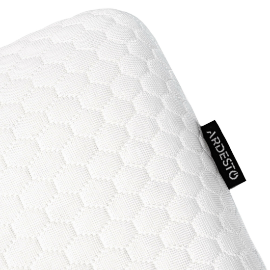 Подушка ортопедическая ARDESTO Sleepwell Warm&Cold 60х40х12см, прямоугольная, пена мемори, белый