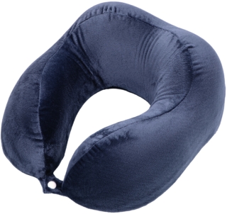 Orthopedic pillow ARDESTO Sleepwell Travel 27х24х14cm, for neck, memory foam, blue