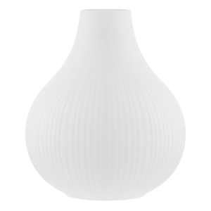 Vase ARDESTO Lucca 16.5х19.5cm, porcelain, white