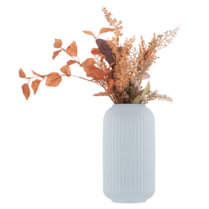 Vase ARDESTO Loreto 12.2х21.5cm, porcelain, blue