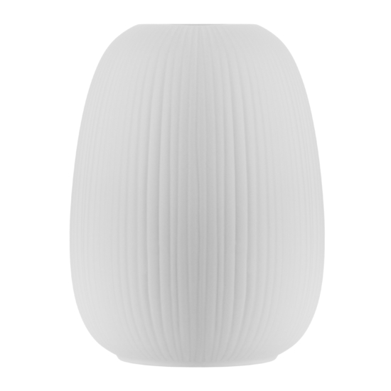 Vase ARDESTO Apulia 13.2х17.9cm, porcelain, gray