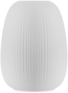 Vase ARDESTO Apulia 13.2х17.9cm, porcelain, gray