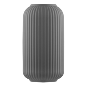 Vase ARDESTO Imola 14х26cm, porcelain, gray