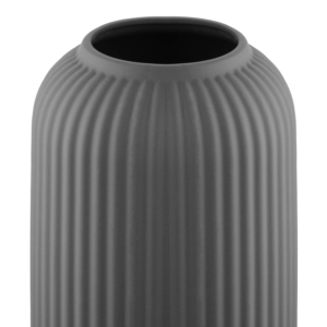 Vase ARDESTO Imola 14х26cm, porcelain, gray