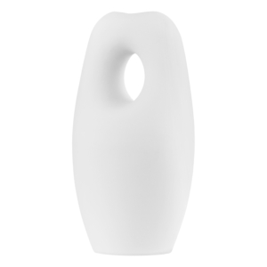 Vase ARDESTO Midori 12.7х10х23cm, porcelain, white