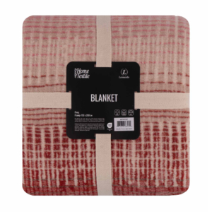 Blanket ARDESTO  Leonardo 150х200cm, 50% cotton, 30% polyester, 20% acrylic, zigzag, brown