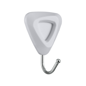 Set of self-adhesive hooks ARDESTO Triangle 3pcs, plastic, grey
