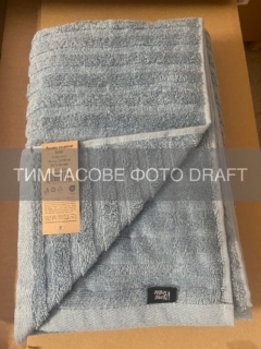 Terry towel ARDESTO Lines 70х140cm, 100% cotton, dark blue
