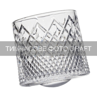Whiskey glasses set ARDESTO Lyra Rotate Сlumsy 300ml, 6pcs, glass, transparent