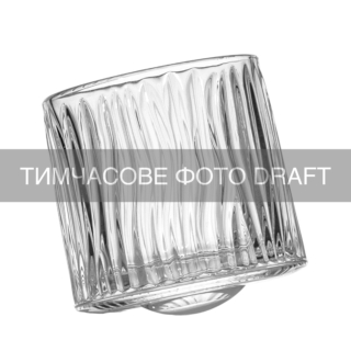 Whiskey glasses set ARDESTO Ara Rotate Сlumsy 300ml, 6pcs, glass, transparent