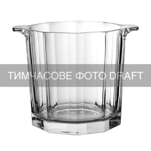 Ice bucket ARDESTO 2250ml, borosilicate glass, transparent