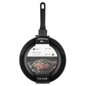Ardesto Deep Fry pan Black Mars Mira, 26cm, aluminium, black