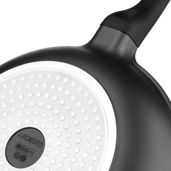 Ardesto Deep Fry pan Black Mars Mira, 26cm, aluminium, black