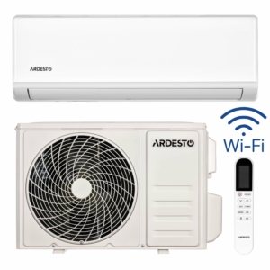 Air Conditioner ARDESTO CoolAir 55m2 on/off 18000BTU 5.0kW A/A -7°С Wi-Fi R32 white