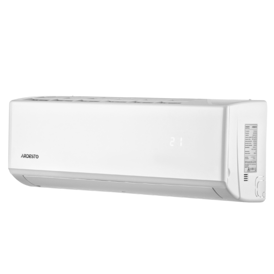 Air Conditioner ARDESTO CoolAir 55m2 on/off 18000BTU 5.0kW A/A -7°С Wi-Fi R32 white