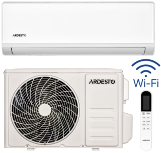 Кондиционер ARDESTO CoolAir 55м2 on/off 18000BTU 5.0кВт A/A -7°С Wi-Fi R32 белый
