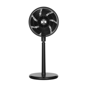 Floor fan ARDESTO FN-W1412EGR , 40 cm, 35 W, remote control, height 90-110 cm, 3D rotation, display, electric control, gray