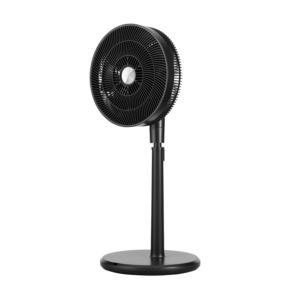Floor fan ARDESTO FN-W1412EGR , 40 cm, 35 W, remote control, height 90-110 cm, 3D rotation, display, electric control, gray