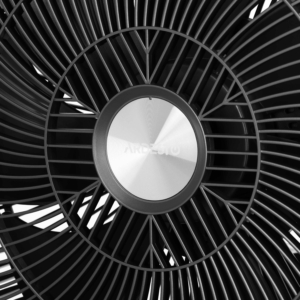 Floor fan ARDESTO FN-W1412EGR , 40 cm, 35 W, remote control, height 90-110 cm, 3D rotation, display, electric control, gray