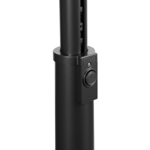 Floor fan ARDESTO FN-W1412EGR , 40 cm, 35 W, remote control, height 90-110 cm, 3D rotation, display, electric control, gray