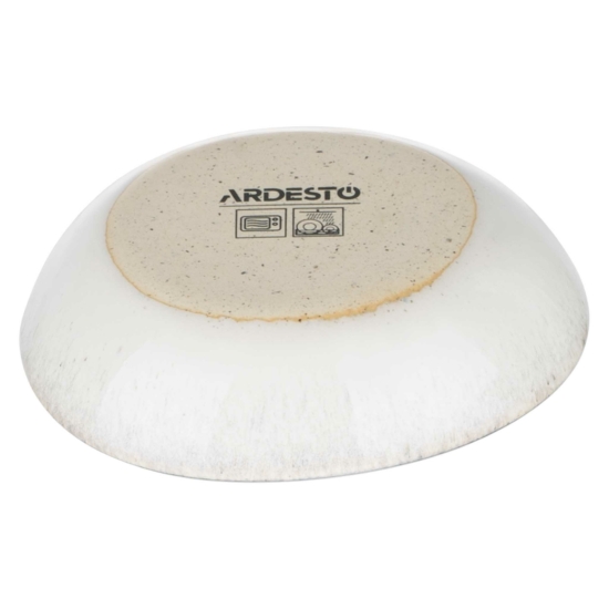 Ardesto Saucer Daiano, 80ml, 10cm, porcelain, gray
