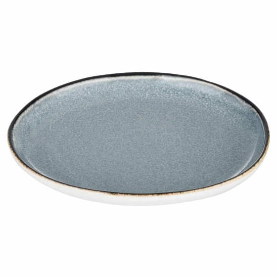 Ardesto Plate Daiano, 15cm, porcelain, gray