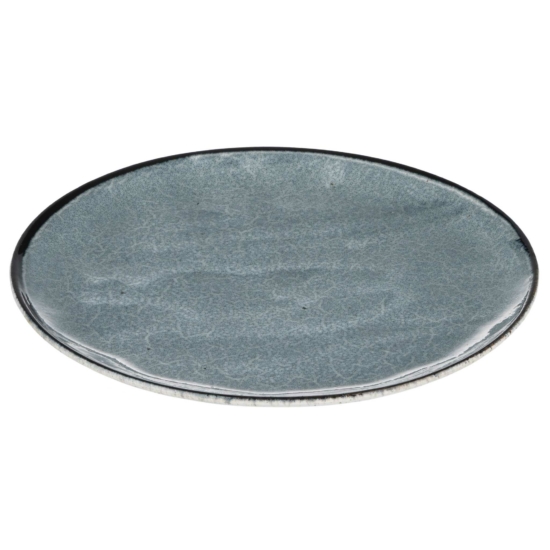Ardesto Plate Daiano, 22cm, porcelain, gray