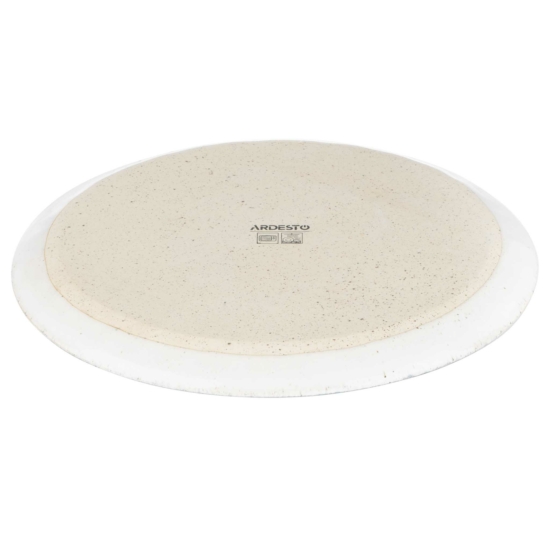 Ardesto Plate Daiano, 22cm, porcelain, gray