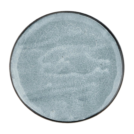 Ardesto Plate Daiano, 22cm, porcelain, gray