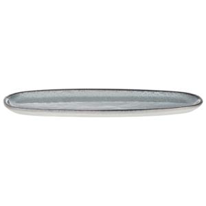 Ardesto Plate Daiano, 28х16.6х1.4cm, porcelain, gray
