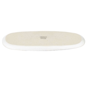 Ardesto Plate Daiano, 28х16.6х1.4cm, porcelain, gray
