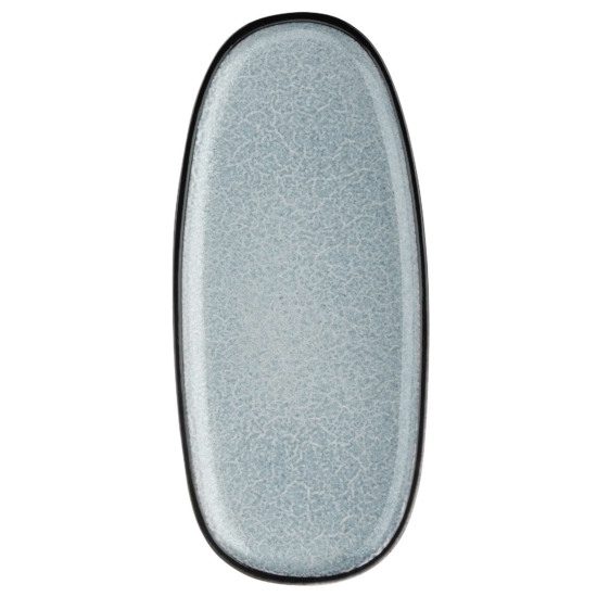 Ardesto Plate Daiano, 28х16.6х1.4cm, porcelain, gray
