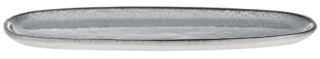 Ardesto Plate Daiano, 28х16.6х1.4cm, porcelain, gray