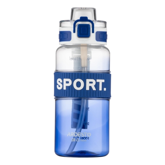 Бутылка для воды ARDESTO Gradient 780мл, пластик, голубой