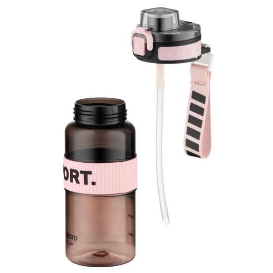 Бутылка для воды ARDESTO Gradient 780мл, пластик, розовый