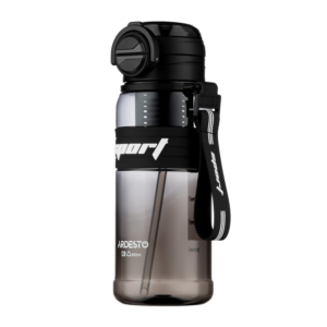 Бутылка для воды ARDESTO Urban 850мл, пластик, черный