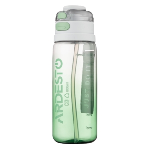 Бутылка для воды ARDESTO Gym 800мл, пластик, зеленый