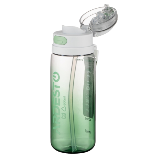 Бутылка для воды ARDESTO Gym 800мл, пластик, зеленый