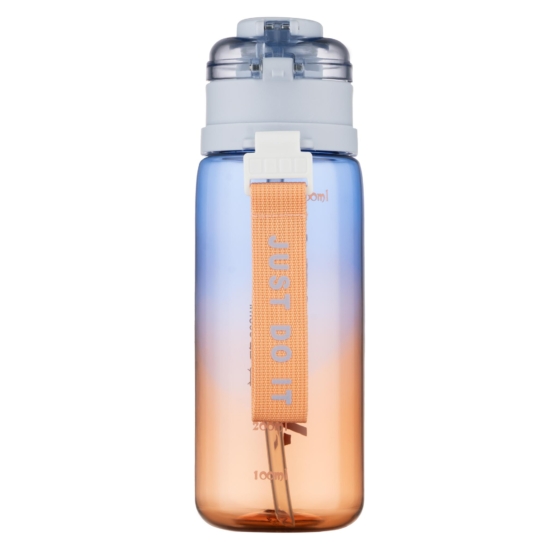 Бутылка для воды ARDESTO Gym 800мл, пластик, голубой