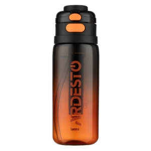 Бутылка для воды ARDESTO Gym 800мл, пластик, черный