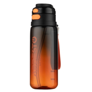 Бутылка для воды ARDESTO Gym 800мл, пластик, черный