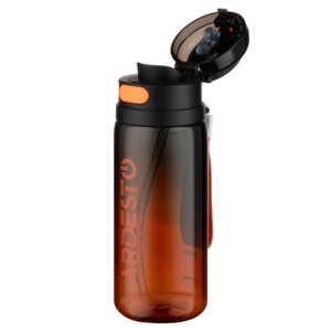 Бутылка для воды ARDESTO Gym 800мл, пластик, черный